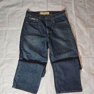 Unbranded Men's Navy and Blue Jeans